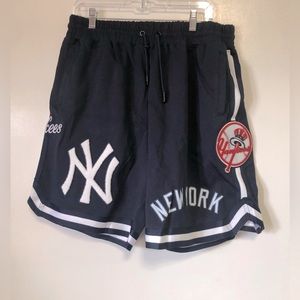 NWT official New York Yankees shorts. I have (1) XL and (1) 2XL